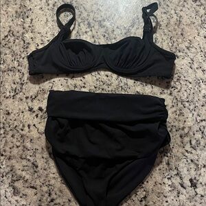SKIMS Elegant Black Bikini Set